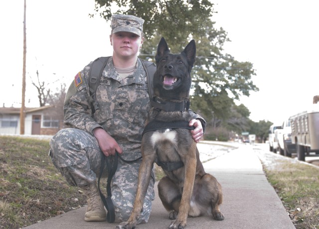 A soldier's best battle buddy