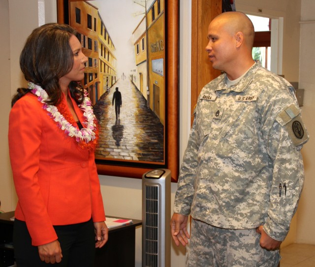 Congresswoman visits WTB Soldiers
