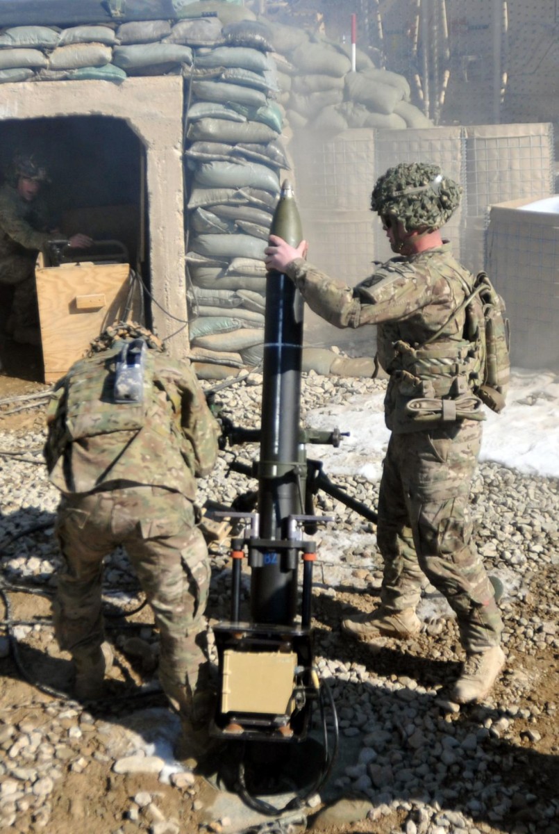 Spartans conduct mortar live fire in Afghanistan | Article | The United ...