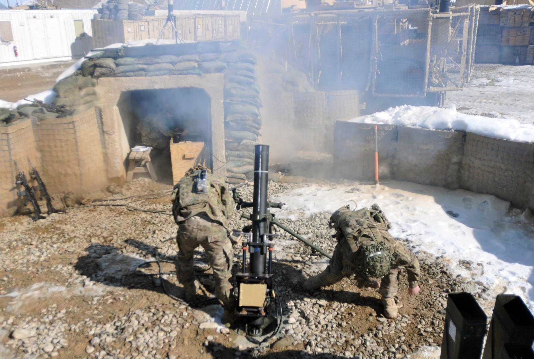 Spartans conduct mortar live fire in Afghanistan | Article | The United ...