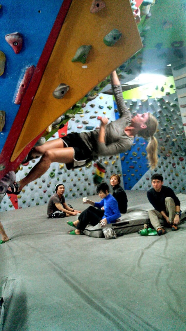 Leisure " Rock climbing