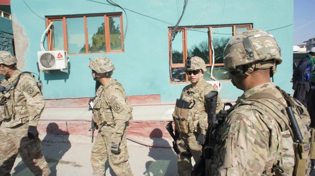 2-4 Infantry, advising and assisting in Parwan