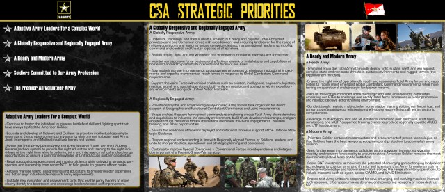 Waypoint #2: Follow up to CSA's Marching Orders (tri-fold inside)