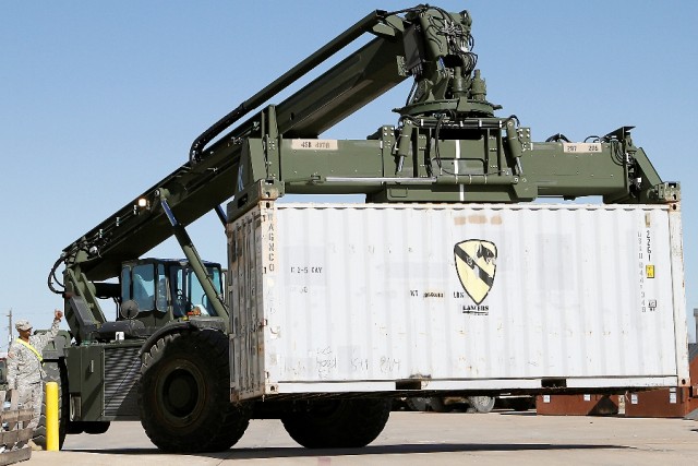 Cavalry Troops prepare for 1,400-mile Californian journey