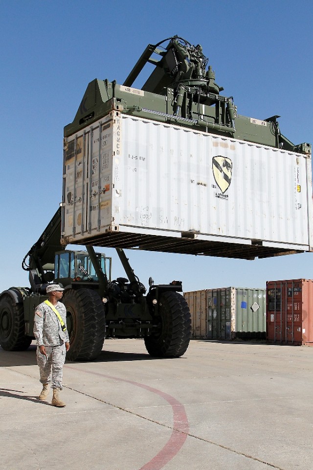 Cavalry Troops prepare for 1,400-mile Californian journey