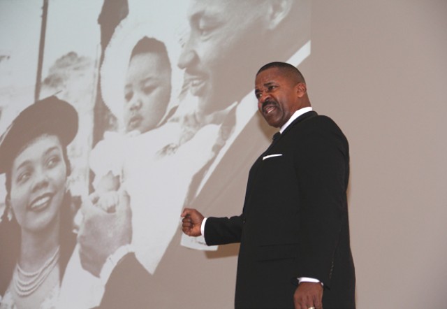 Speaker brings King's words to life
