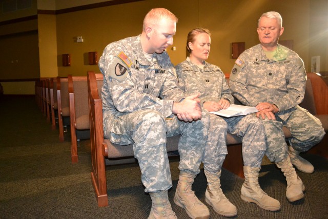 Chaplain Family at Church