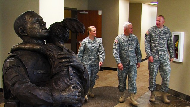 Chaplain Family at Center