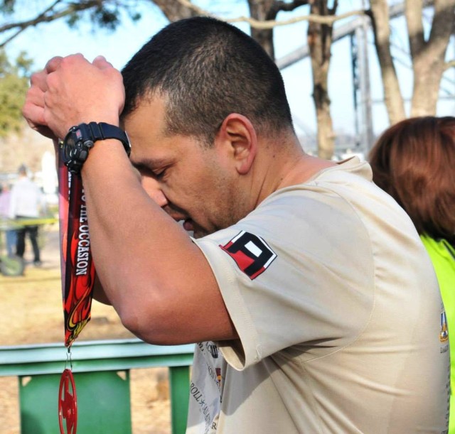 Soldiers run toughest little marathon around in Waco, Texas