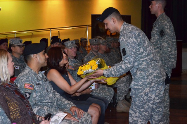 Yellow roses for incoming 35th ADA senior spouse