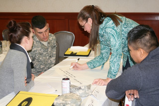 Soldiers learn to train sponsors