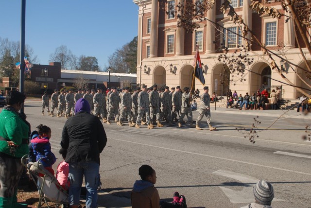 3rd ID marches in Liberty County MLK Parade