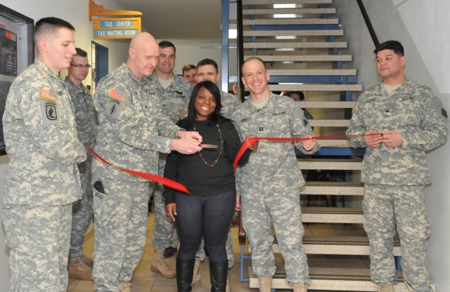 Ribbon cutting