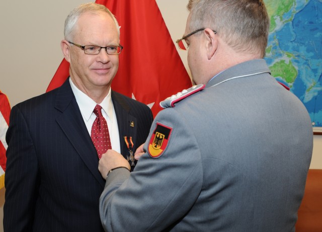 Army Civilian Receives German Silver Cross