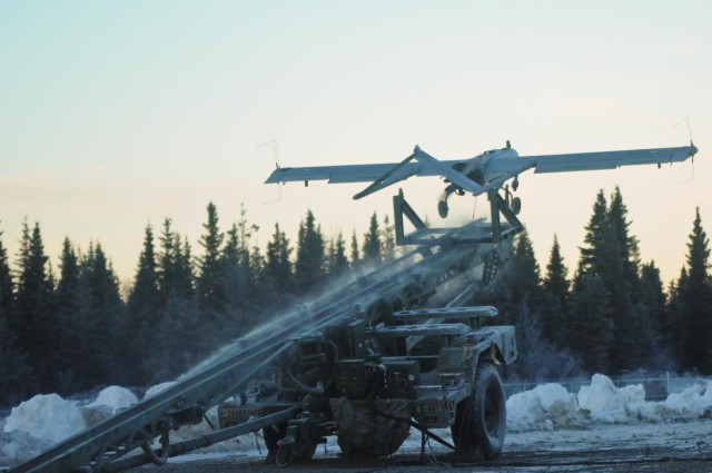 Spartan Brigade demonstrates UAS capabilities, partner with the Arctic Wolves Brigade for FTX