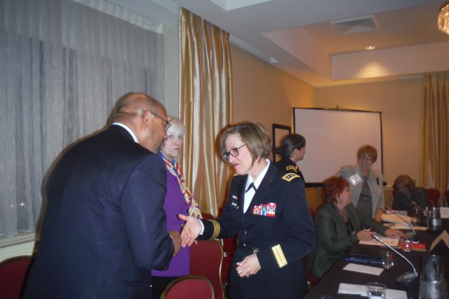 Army Surgeon General speaks to Women Mayors