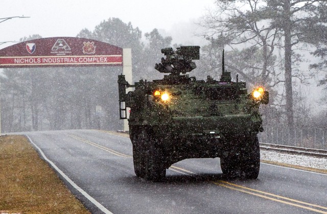 Inclement weather caused depot operations to cease