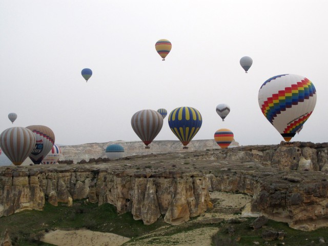 Hot air ballooning in Cappadocia