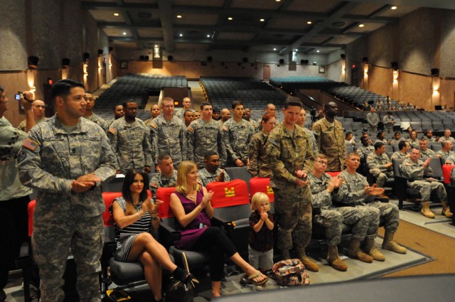 Engineer soldiers, families recognized during redeployment ceremony