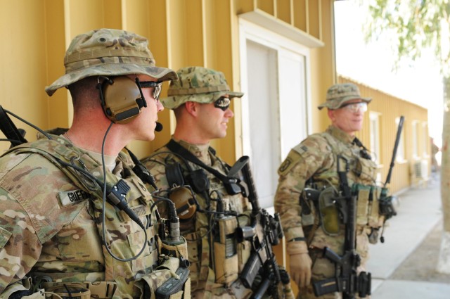 Task Force Patriot personal security detail conducts mission