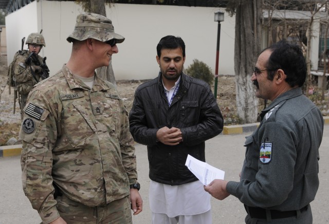 Supporting Jalalabad's Police