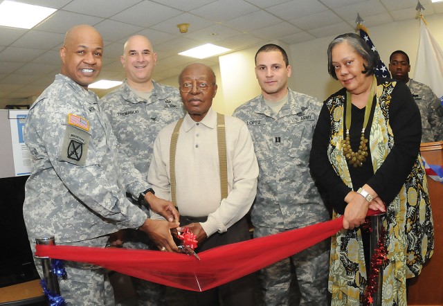 Tax Center ribbon cutting