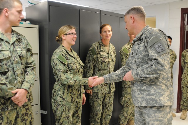 SMA Chandler visits Joint Task Force Guantanamo