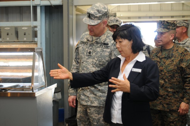 SMA Chandler visits Joint Task Force Guantanamo