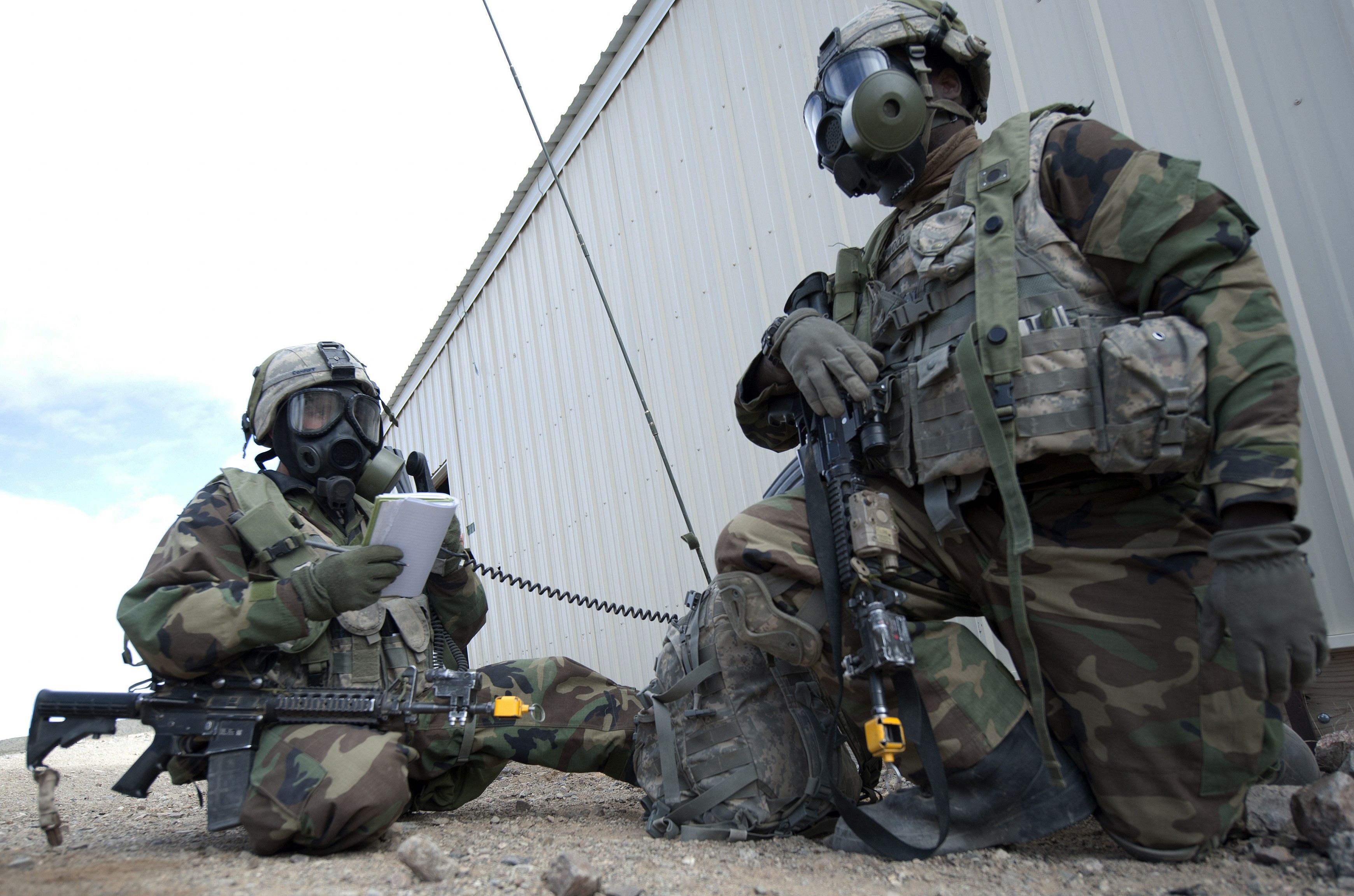 Units hold WMD exercise at Fort Irwin, National Training Center ...