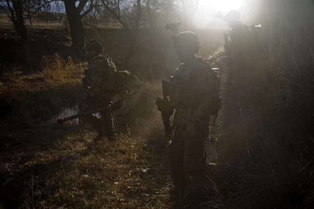 75th Ranger Regiment task force training