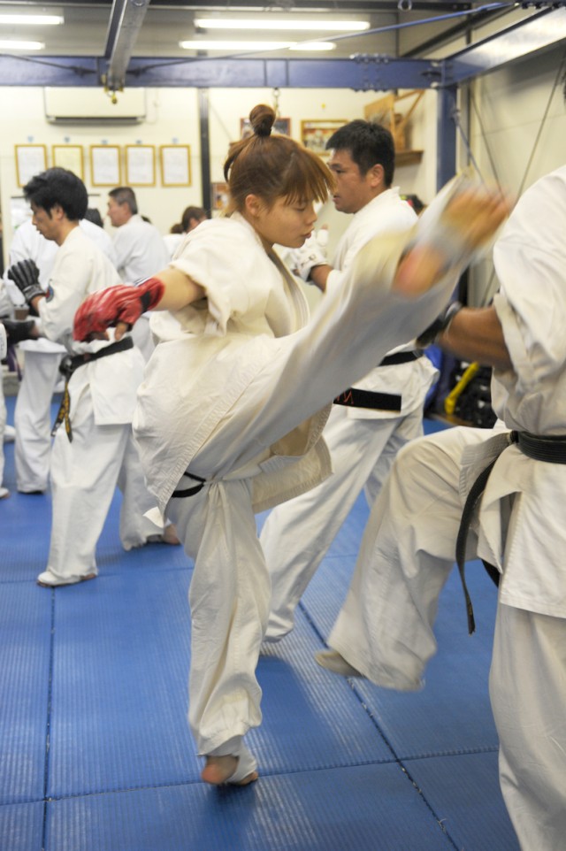 Sagami Depot employee dominates as karate champion off the clock