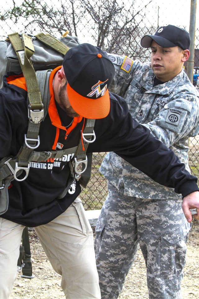 Spring Training with the Troops visits the Advanced Airborne School