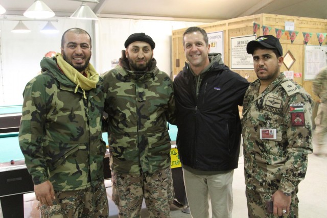 CSA visits troops in southern Afghanistan with John Harbaugh