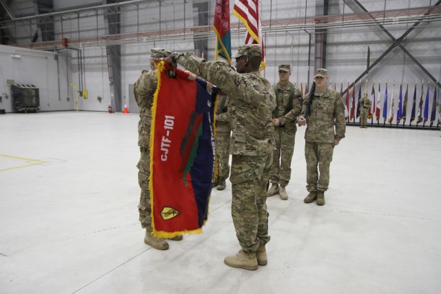 Regional Command-East Transfer-of-Authority Ceremony