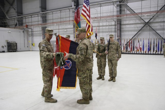 Regional Command-East Transfer-of-Authority Ceremony