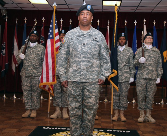 Dinwiddie native becomes senior CASCOM NCO