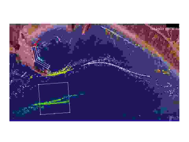 Photograph of Particle Tracking Model