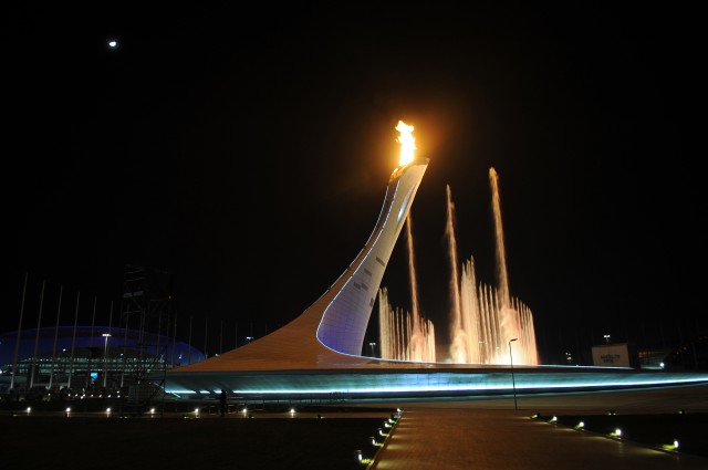 Olympic Flame - Sochi 2014
