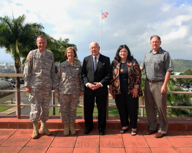 Army Surgeon General kicks off Asia Pacific tour at Tripler Army Medical Center