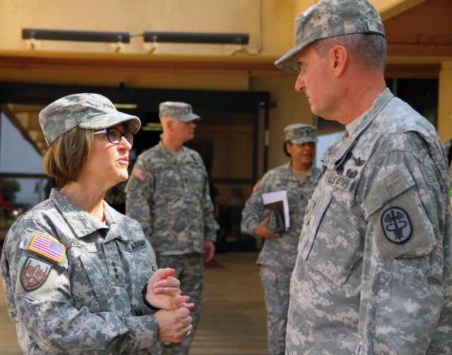 Army Surgeon General kicks off Asia Pacific tour at Tripler Army Medical Center