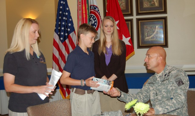 Commandant's Son Semi-Finalist for Army Military Child of Year 2014