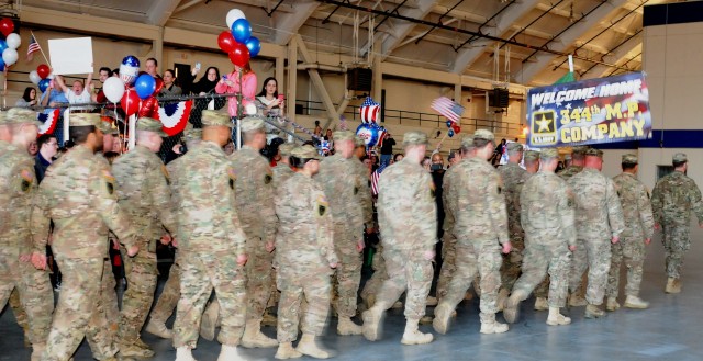 Army Reserve MPs complete detainee mission ops, return home to New England 