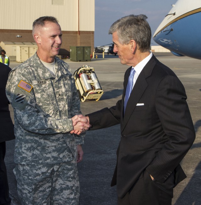Secretary McHugh discusses leaner, more capable Army
