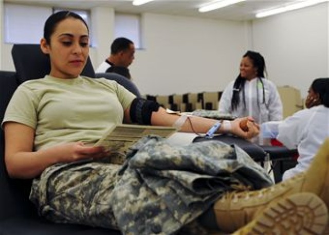 Eustis holds quarterly blood drive