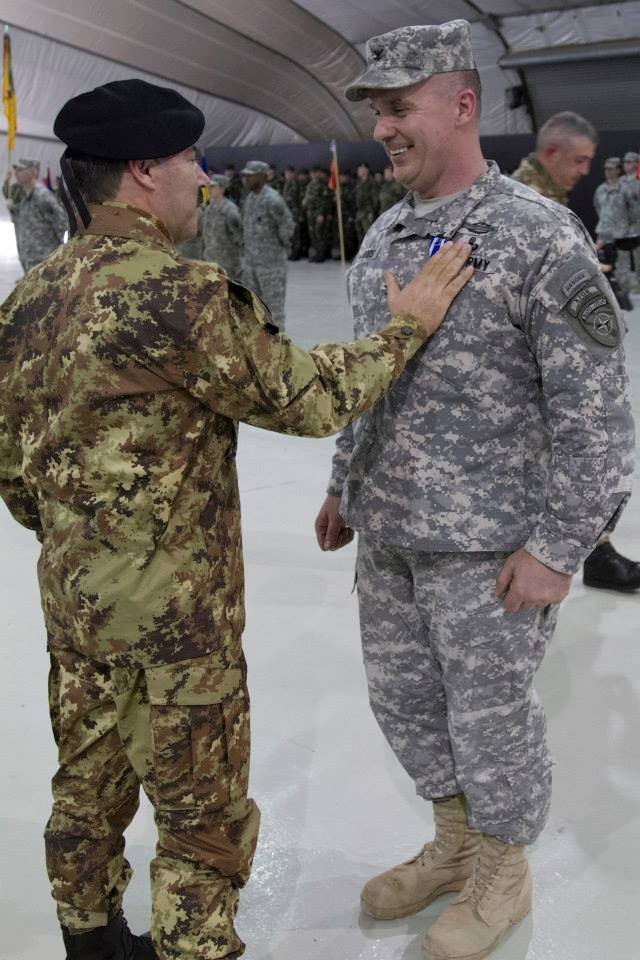 Col. Woods receives medal