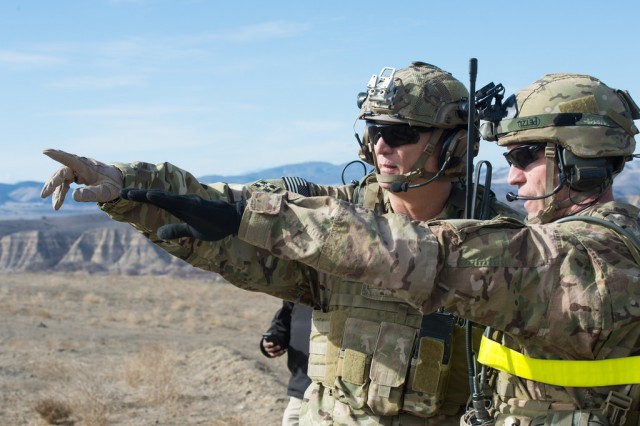 75th Ranger Regiment visited by U.S. Army Chief of Staff, Gen. Ray Odierno, Fort Hunter Liggett, Calif.