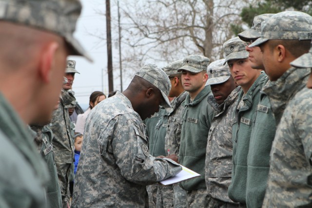 Soldiers headed to the National Training Center for the first time