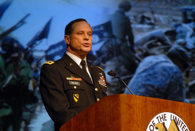 Lt. Gen. Walker speaks on the operational environment.