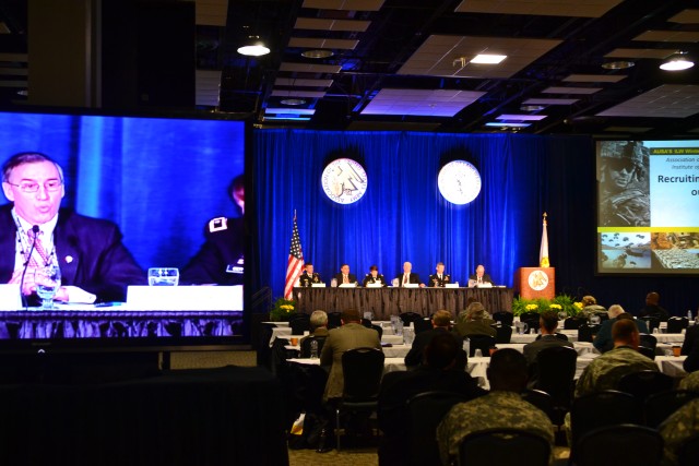 Army and Industry leaders talk about workforce