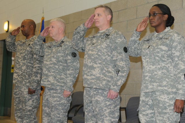 1st Brigade, 94th Training Division bids farewell to Lt. Col. Bland, welcomes Col. Dye